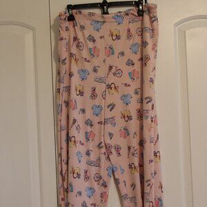Cuddl Duds Travel Design Lounge/leisure/Sleep Pants Size XL Elastic Waistband